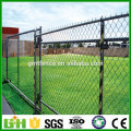 Factory Supply pvc coated green chain link wire fence